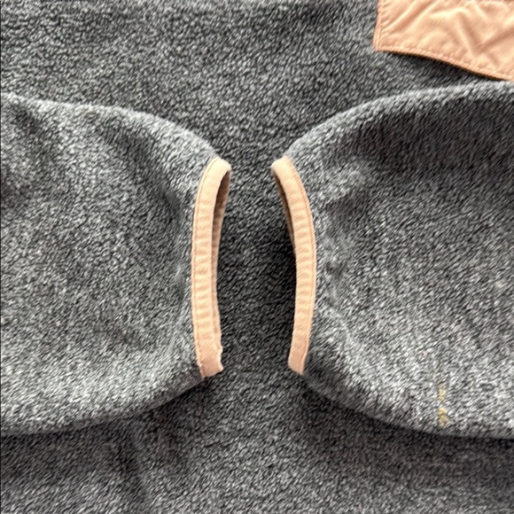 Patagonia Synchilla Fleece Pullover Grey and Peach Lightweight Unisex Mens Small - Picture 5 of 7